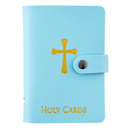 Light Blue Holy Card Wallet