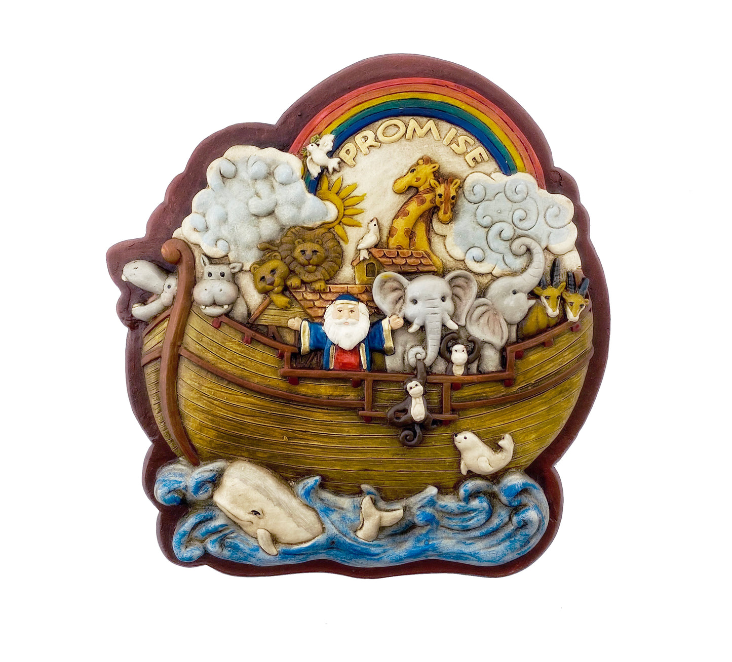 Noah_s Ark  - 9 in. - Unique Catholic Gifts