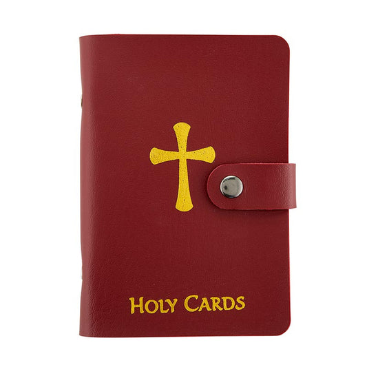 Maroon Holy Card Holder Wallet