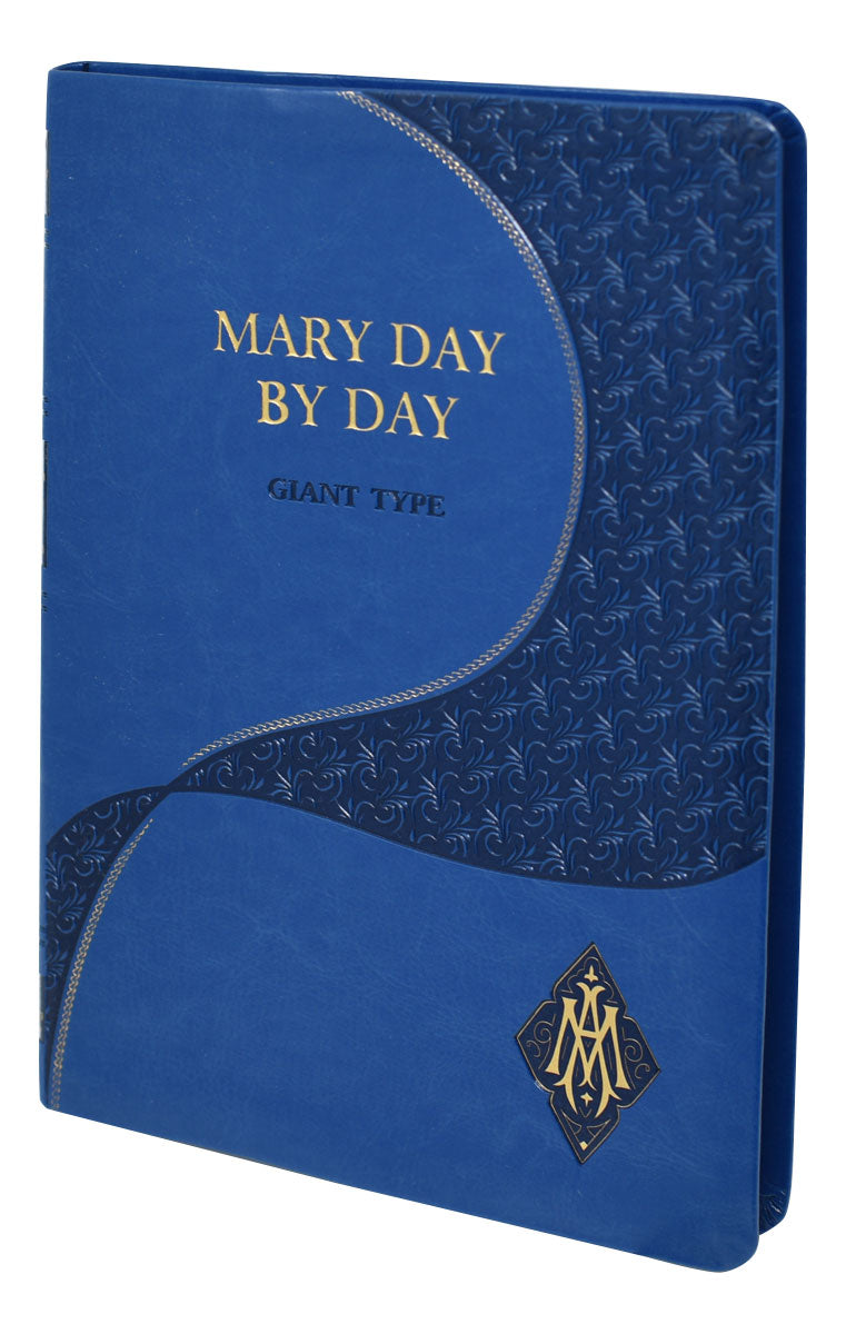 Mary Day By Day, Giant Type Edition (Leatherette) - Unique Catholic Gifts