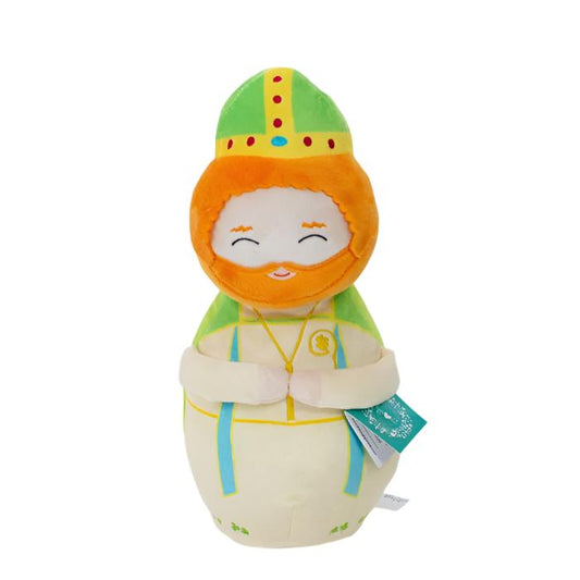 Mini Saint Patrick Plush Doll - Unique Catholic Gifts