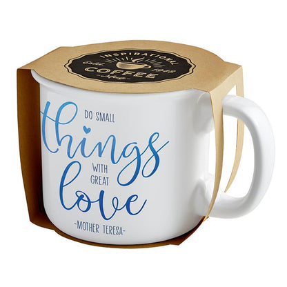 Mother Teresa "Do Small Things with Great Love" Gift Mug