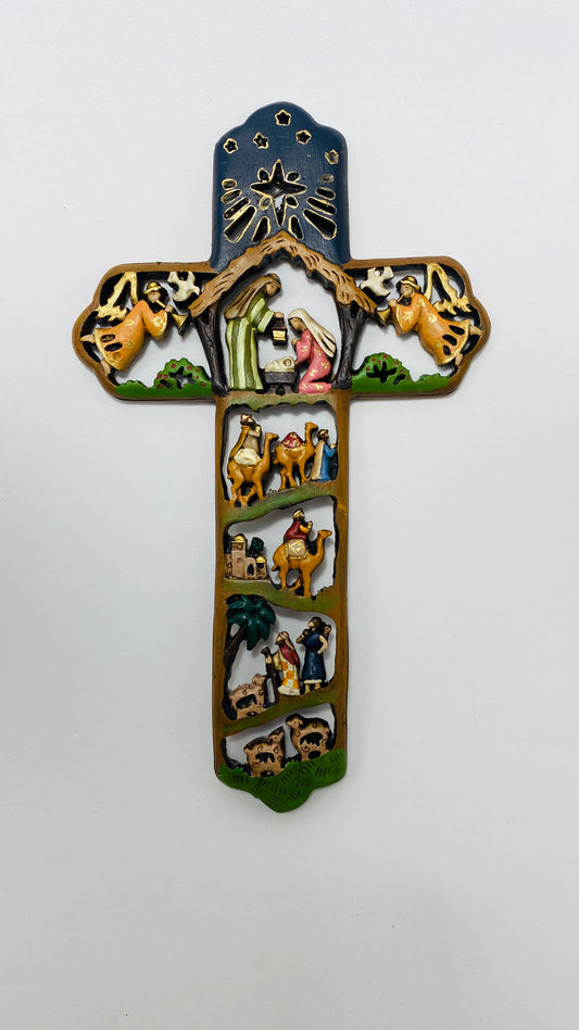 Nativity Cross  Marfilita - Unique Catholic Gifts