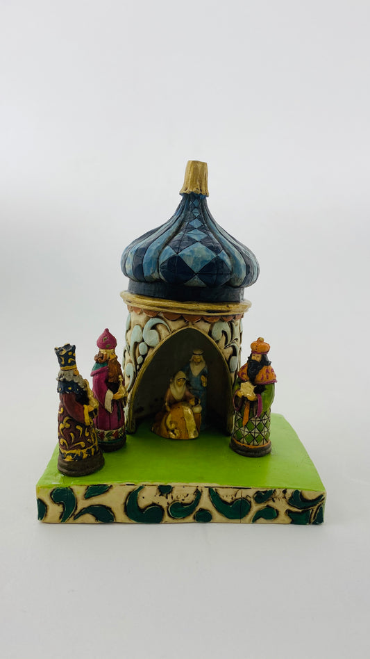 Nativity Pagoda  - 5 in. - Unique Catholic Gifts