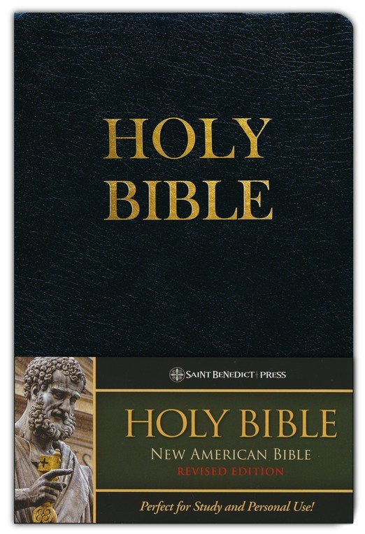 NABRE - New American Bible Revised Edition (Black Premium UltraSoft) - Unique Catholic Gifts