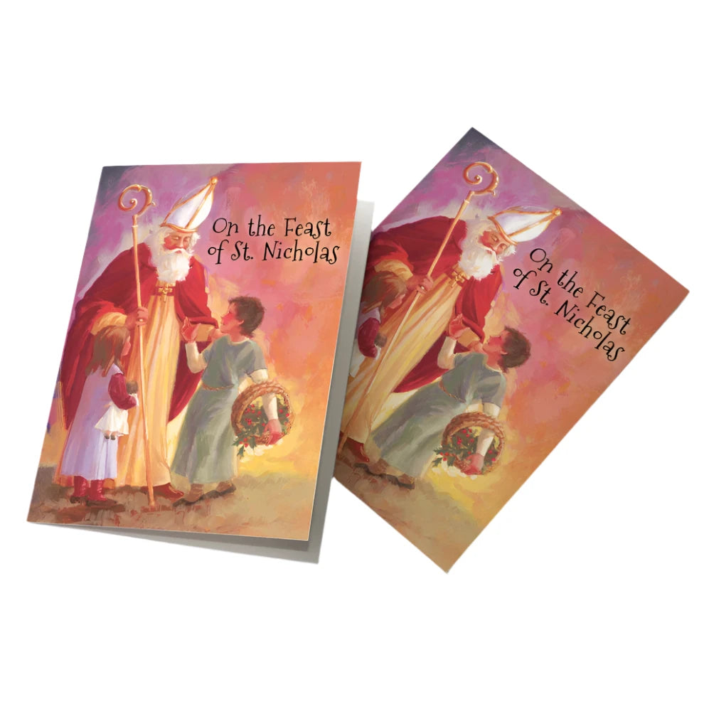 On the Feast of St. Nicholas - St. Nicholas Day Cards for Children ( 20 )