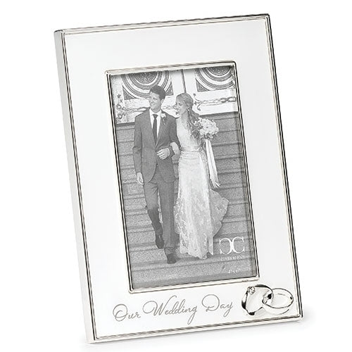 Our 25th Wedding Anniversary Frame 8" ( Hold 4 x 6