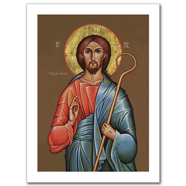 Pastor Bonus Icon Greeting Card - Unique Catholic Gifts