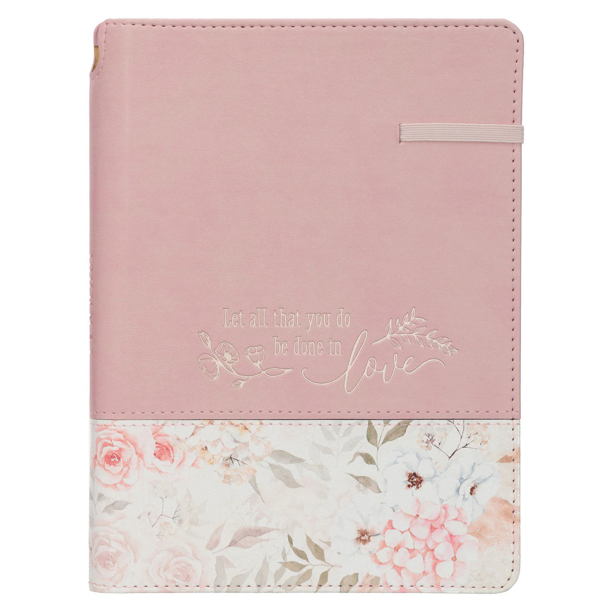 Done in Love Pink Floral Classic Journal