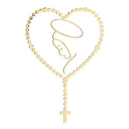 Rosary Phone Decal