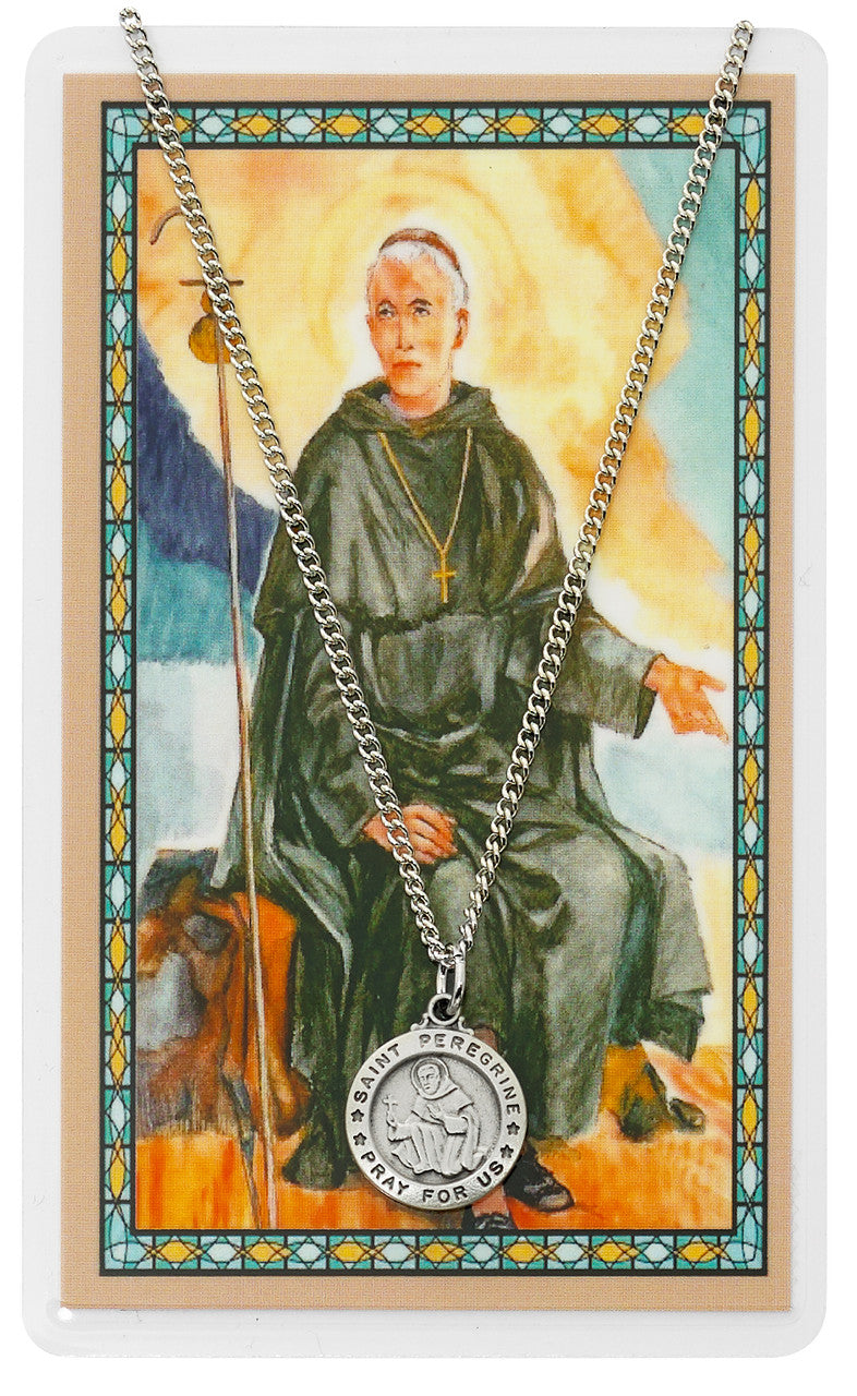 Saint Peregrine Prayer Card Set - Unique Catholic Gifts