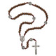 St. Joseph Wood and Cord Rosary