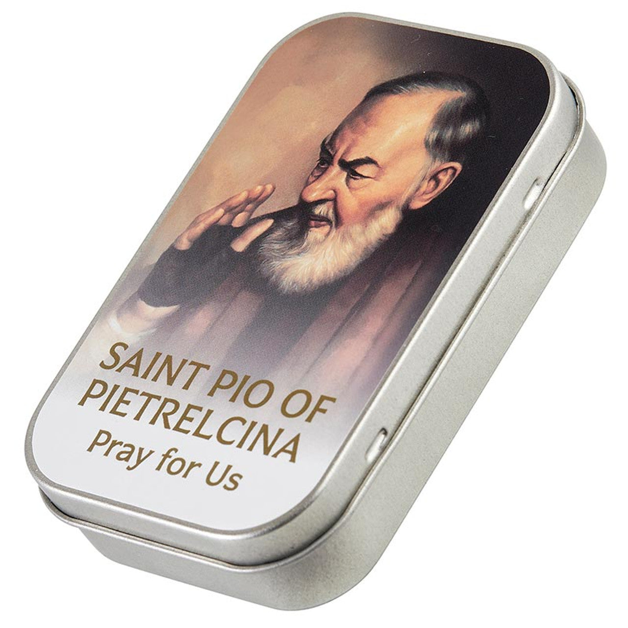 St. Padre Pio Pen and Paper Prayer Box