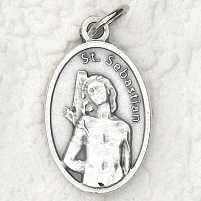 Saint Sebastian Pray for us  Oxi Medal 1" - Unique Catholic Gifts