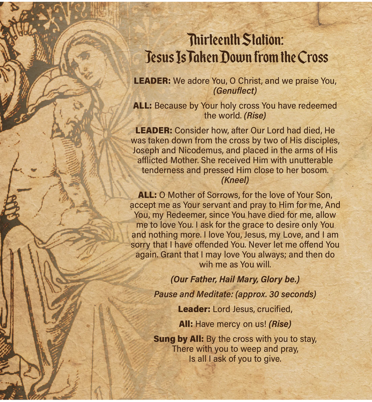 Stations of the Cross Booklet - Unique Catholic Gifts