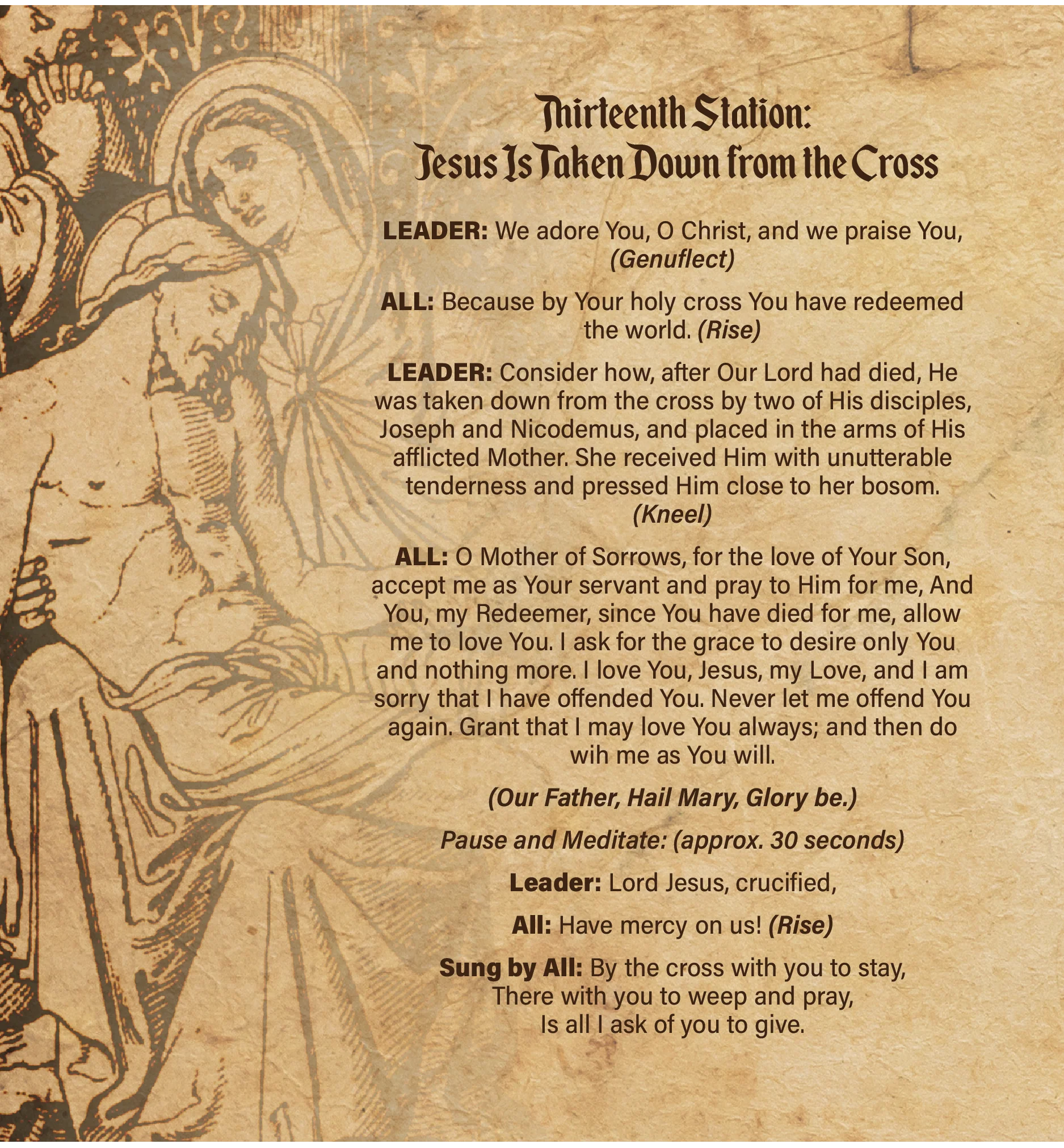 Stations of the Cross Booklet - Unique Catholic Gifts