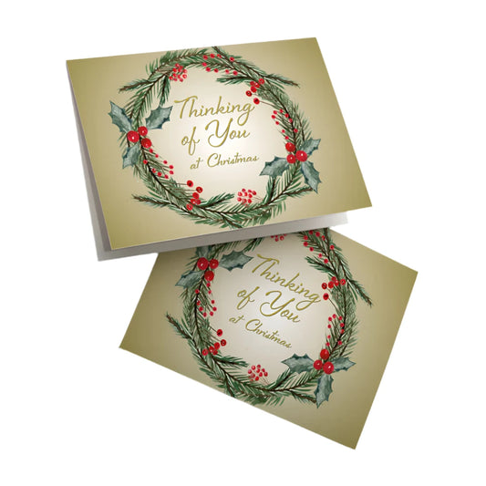 Thinking of You at Christmas - Difficult Christmas Card