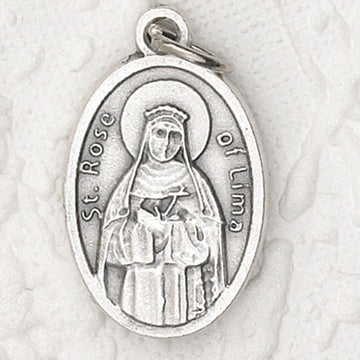 Saint Rose of Lima  Oxi Medal 1" - Unique Catholic Gifts