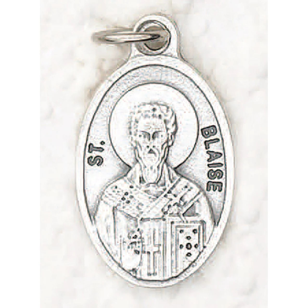 Saint Blaise Oxi Medal 1" - Unique Catholic Gifts