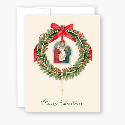 I prayed a Rosary for You  this Christmas Holy Family - Unique Catholic Gifts