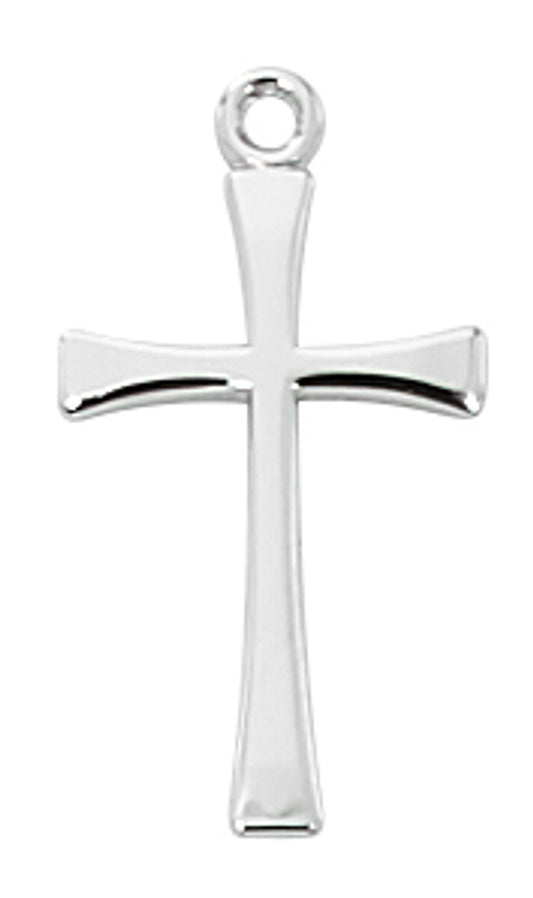 Sterling Silver Cross (11/16")