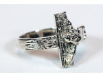 Crucifix Ring - Sterling Silver Ring - Religious Jewelry - Catholic Gifts - Unique Catholic Gifts