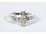 Exquisite Crucifix Ring - Sterling Silver Ring - Religious Jewelry - Catholic Gifts - Unique Catholic Gifts