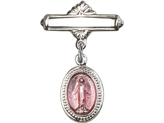 Miraculous Pink Epoxy - Unique Catholic Gifts