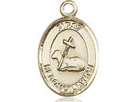 14kt Gold Filled First Reconciliation Pendant on a 18 inch Gold Filled Light Curb Chain. - Unique Catholic Gifts