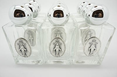 Lot of 12-Miraculous Medal Bottles - Unique Catholic Gifts