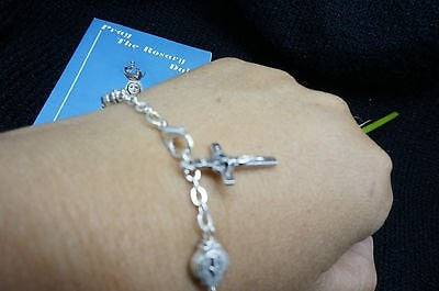 St Saint Benedict Bracelet, Bag and prayer - Unique Catholic Gifts