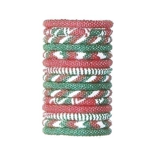 Nepal Christmas Bracelet (Green) - Unique Catholic Gifts