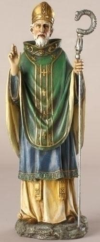 St Patrick Staue (10 1/2") - Unique Catholic Gifts