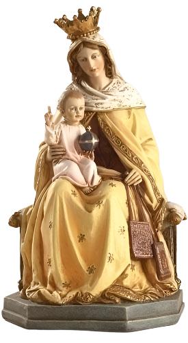 Our Lady of Mount Carmel Figurine/ Statue (8") - Unique Catholic Gifts