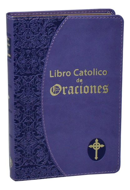 Libro Catolico de Oraciones (Morado) - Unique Catholic Gifts