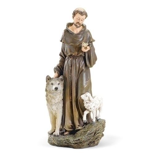 Saint Francis Statue (9 3/4") - Unique Catholic Gifts