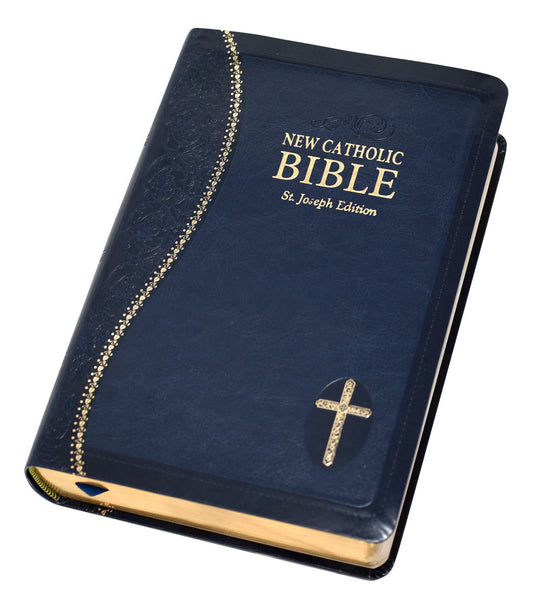 St. Joseph New Catholic Bible (Gift Edition-Personal Size) Blue - Unique Catholic Gifts