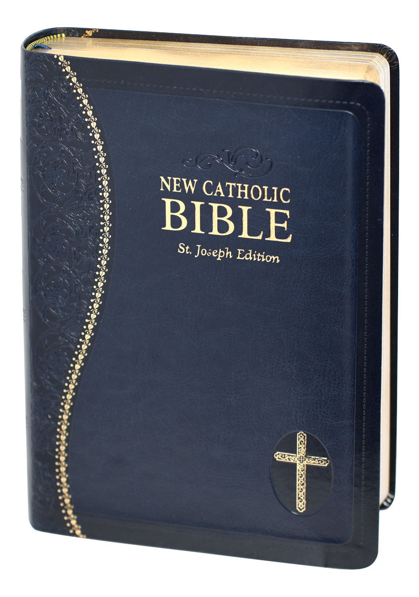 St. Joseph New Catholic Bible (Gift Edition-Personal Size) Blue - Unique Catholic Gifts