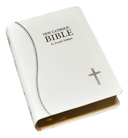 St. Joseph New Catholic Bible (Gift Edition-Personal Size) White - Unique Catholic Gifts