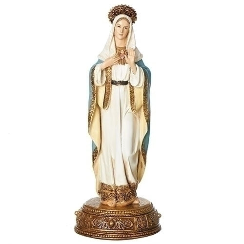 Immaculate Heart Mary Heavenly Protectors 10.5"H - Unique Catholic Gifts