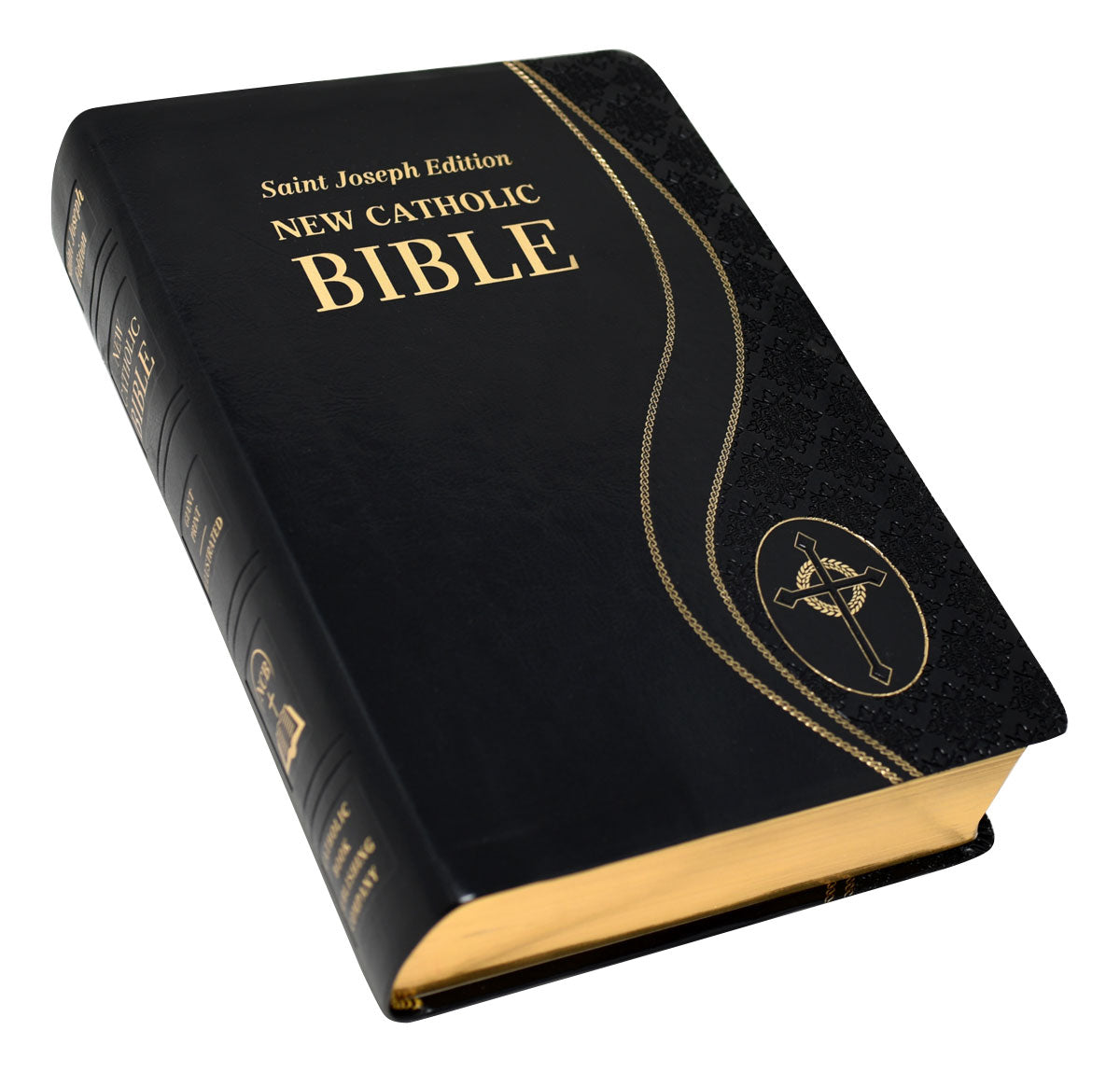 St. Joseph New Catholic Bible (Giant Type) Black NCB - Unique Catholic Gifts