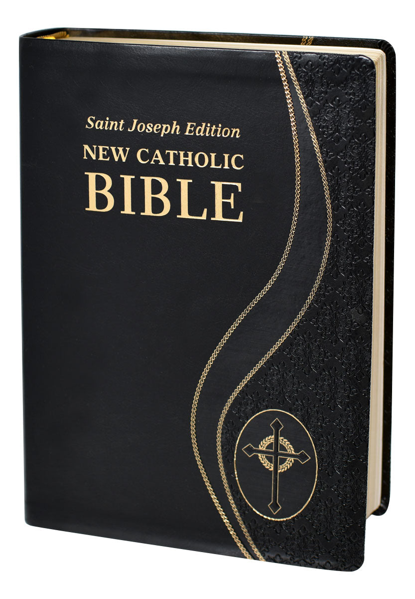 St. Joseph New Catholic Bible (Giant Type) Black NCB - Unique Catholic Gifts