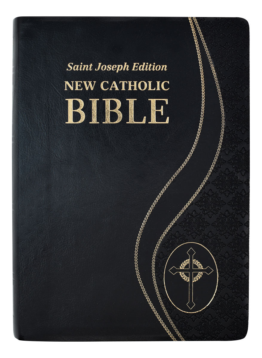 St. Joseph New Catholic Bible (Giant Type) Black NCB - Unique Catholic Gifts