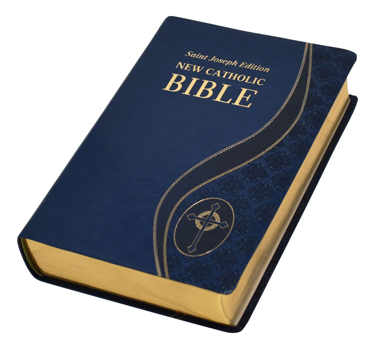 St. Joseph New Catholic Bible (Giant Type) Blue NCB - Unique Catholic Gifts