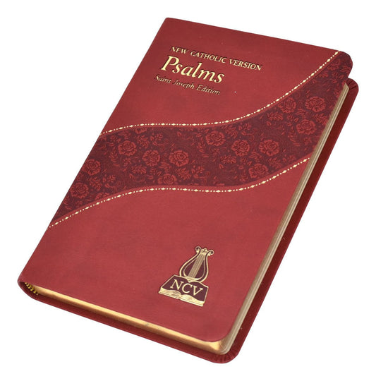 The Psalms: New Catholic Version (Burgundy Leatherette) - Unique Catholic Gifts