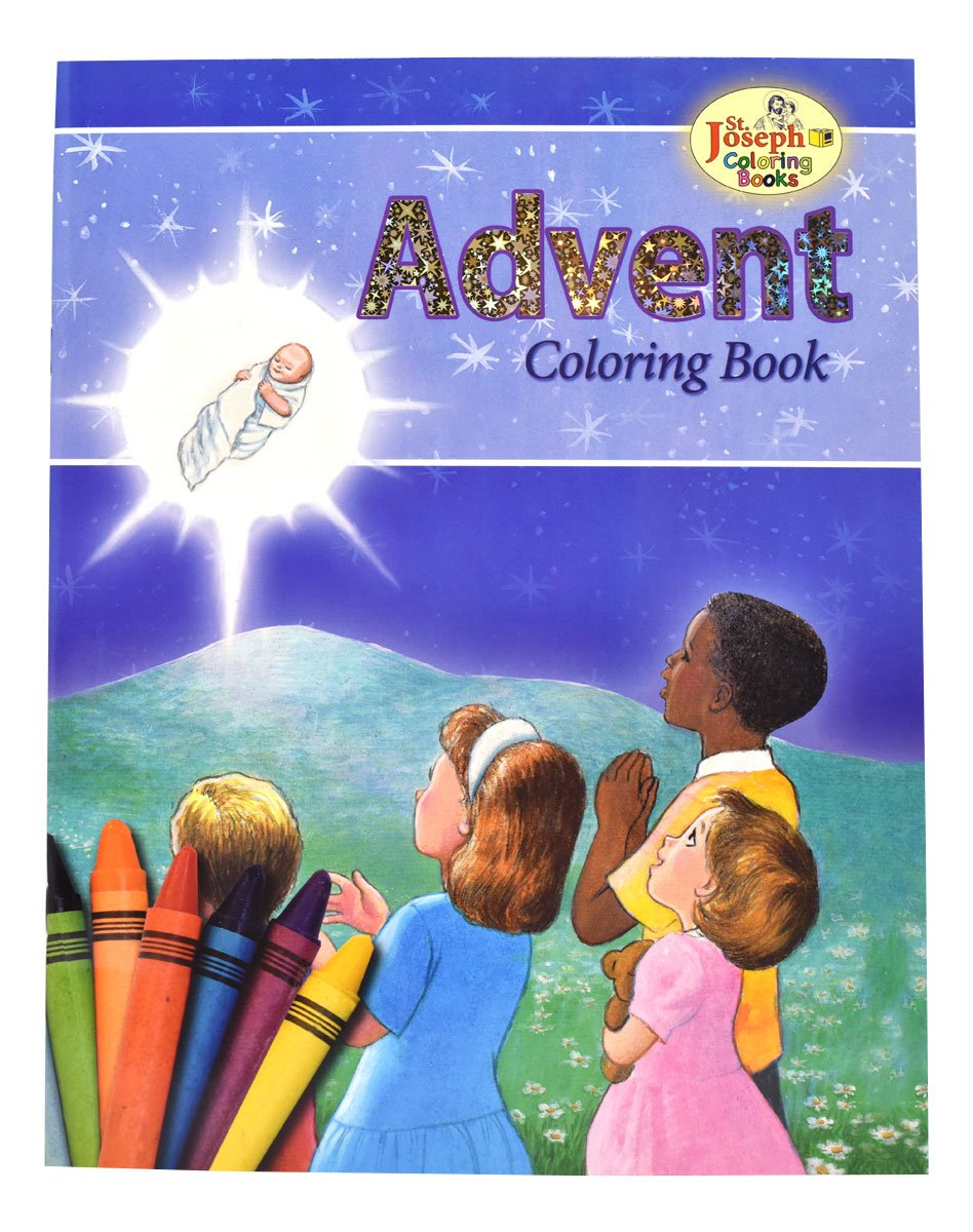 Advent Coloring Book - Unique Catholic Gifts