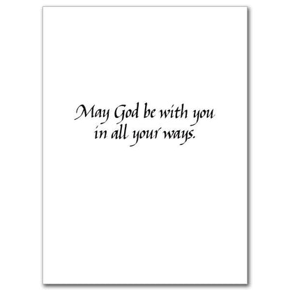 Today is a day for new beginnings Transfer/Moving Card - Unique Catholic Gifts