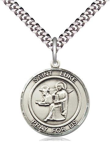 St Luke the Apostle (3/4") - Unique Catholic Gifts