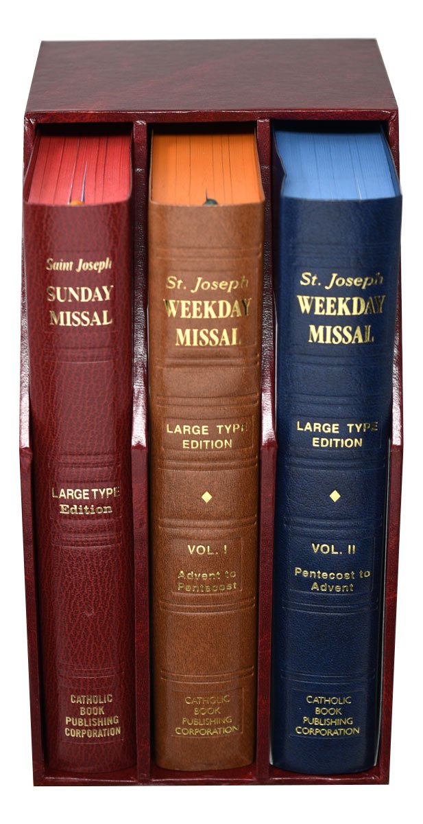 St. Joseph Daily and Sunday Missal (Large Type Editions) - Unique Catholic Gifts