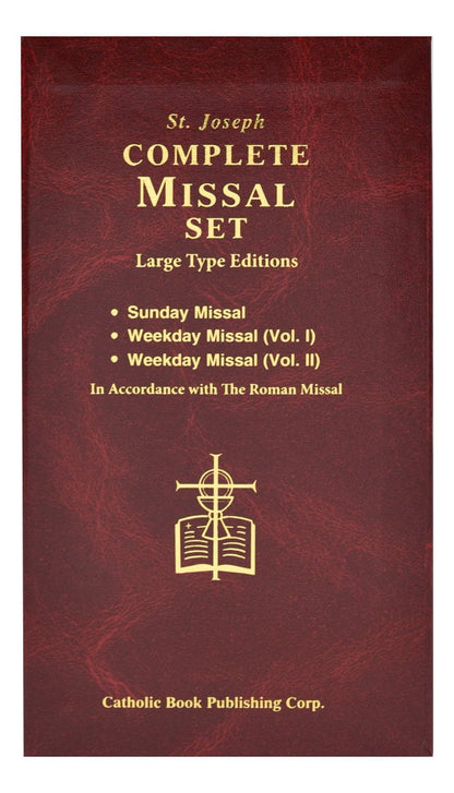 St. Joseph Daily and Sunday Missal (Large Type Editions) - Unique Catholic Gifts